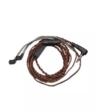 Кабель для навушників Knowledge Zenith Original Brown Mic cable (C) for ZS10 pro, ZSN