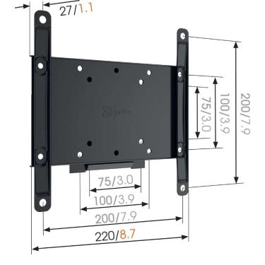 Настінний кронштейн для LED MA2000, Black