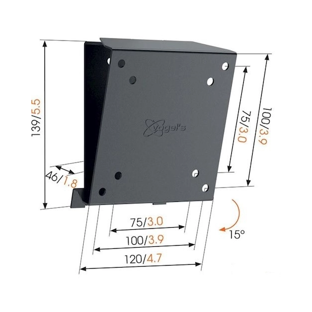 Настінний кронштейн для LED MA1010, Black Настінний кронштейн для LED MA1010, Black