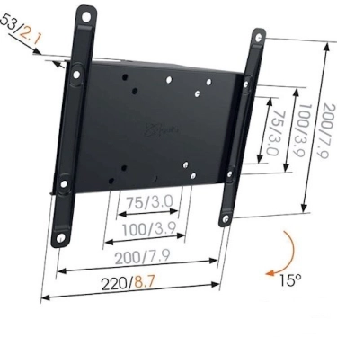 Настінний кронштейн для LED MA2010, Black