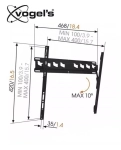 Настінний кронштейн для LED MA3010, Black