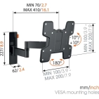 Настінний кронштейн Vogel's для PLASMA/LCD/LED TV W53060 Настінний кронштейн Vogel's для PLASMA/LCD/LED TV W53060