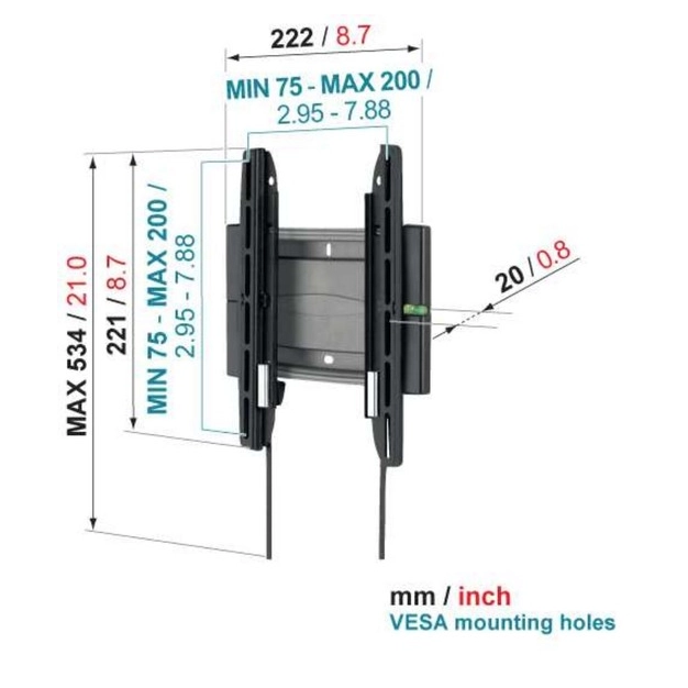 Настінний кронштейн Vogel's для PLASMA/LCD EFW8105