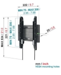 Настінний кронштейн Vogel's для PLASMA/LCD EFW8105