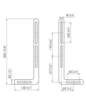 Настінний кронштейн Vogel's для SOUND BAR SOUND 1250