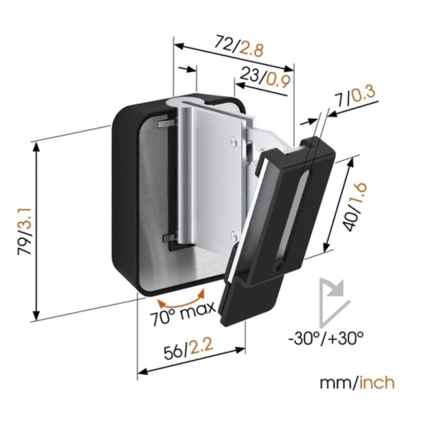 Настінний кронштейн Vogel's для АС SOUND 3200B Настінний кронштейн Vogel's для АС SOUND 3200B