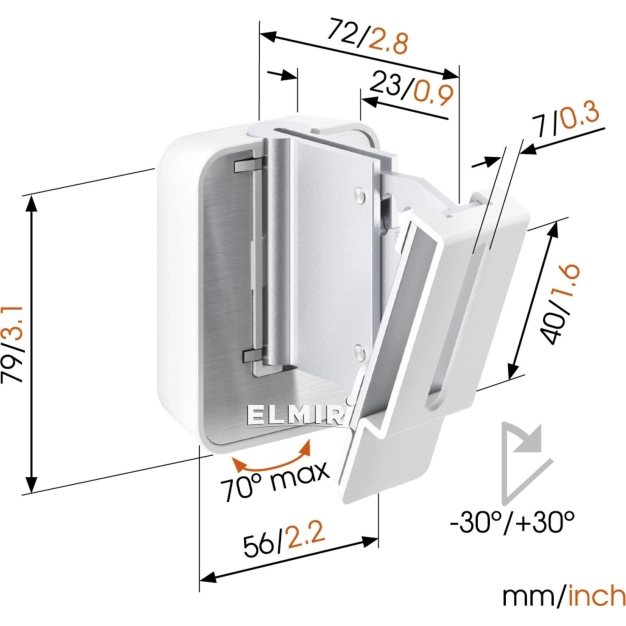 Настінний кронштейн Vogel's для АС SOUND 3200W Настінний кронштейн Vogel's для АС SOUND 3200W