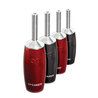 Набір конекторів AUDIOQUEST spc 507 Series Banana Gold set of 4