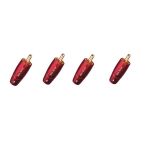 Набір конекторів AUDIOQUEST RCA Red River Set/4 Набір конекторів AUDIOQUEST RCA Red River Set/4