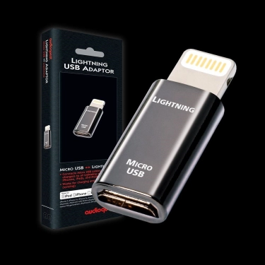 Адаптер AUDIOQUEST Micro USB to Lightning Adaptor