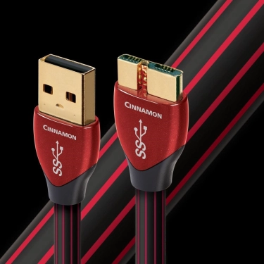 USB кабель AUDIOQUEST HD 1.5m, USB 3.0 CINNAMON MICRO