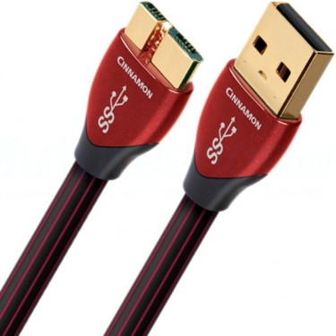 USB кабель AUDIOQUEST HD 1.5m, USB 3.0 CINNAMON MICRO