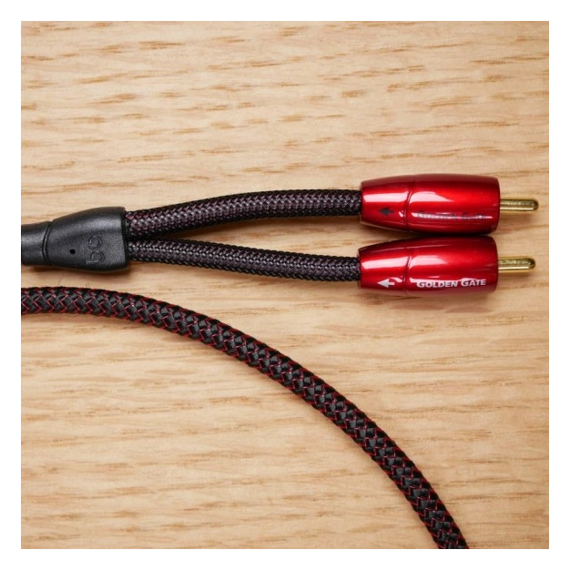 Аналоговий міжблочний кабель AUDIOQUEST 1.5m GOLDEN GATE RCA RCA Аналоговий міжблочний кабель AUDIOQUEST 1.5m GOLDEN GATE RCA RCA