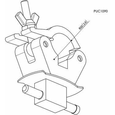 Стельовий монтажний елемент Vogel's Prof PUC1090