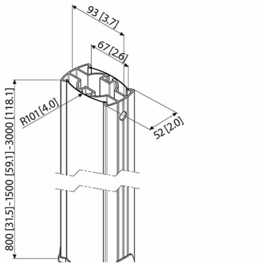 Додаткова труба PUC2508B