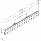Адаптер Vogel's Prof для LCD горизонтальний елемент PFB3411 Silver Адаптер Vogel's Prof для LCD горизонтальний елемент PFB3411 Silver