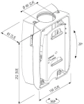 Поворотний елемент Vogel's Prof PFA9002 Silver