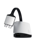 Адаптер Satechi Aluminum Type-C Dual Multimedia Adapter Silver (ST-TCDMMAS)