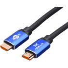 Кабель ATcom HDMI-HDMI VER2.1, Real 8K 48Gbps, 8K @ 60Hz / 4K @ 120Hz, 2 метри Кабель ATcom HDMI-HDMI VER2.1, Real 8K 48Gbps, 8K @ 60Hz / 4K @ 120Hz, 2 метри