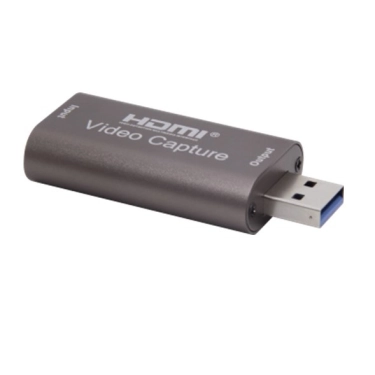 Обладнання відеозахоплення AirBase HD-VC20-60 HDMI TO USB 2.0 Video capture Black