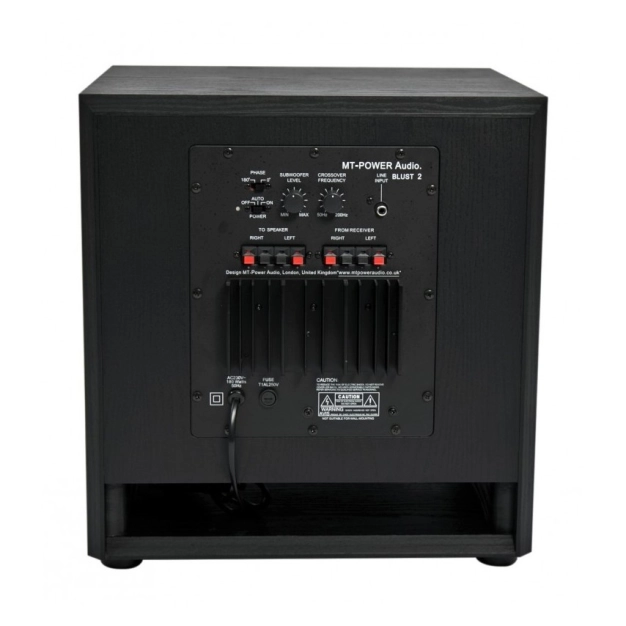 Активний сабвуфер MT-Power BLUST 2 (BW) Black Wood Активний сабвуфер MT-Power BLUST 2 (BW) Black Wood
