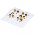 Акустична розетка MT-Power 5.1 Surround Sound Distribution Wall Plate Акустична розетка MT-Power 5.1 Surround Sound Distribution Wall Plate
