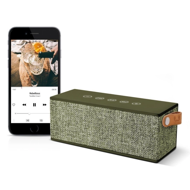 Портативна колонка Fresh 'N Rebel Rockbox Brick Fabriq Edition Bluetooth Speaker Army (1RB3000AR)