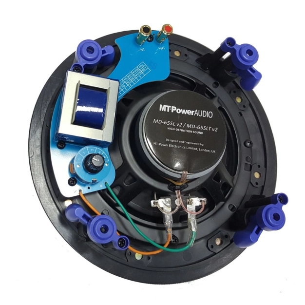 Вбудована двосмугова трансформаторна акустика MT-Power MD-65SLT v2 Вбудована двосмугова трансформаторна акустика MT-Power MD-65SLT v2