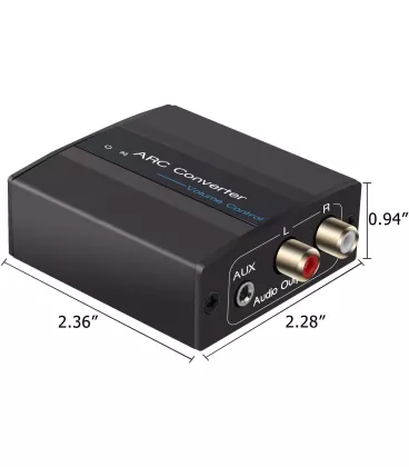 Конвертер HDMI ARC в аналогове аудіо AirBase BL-HDMI-ARC