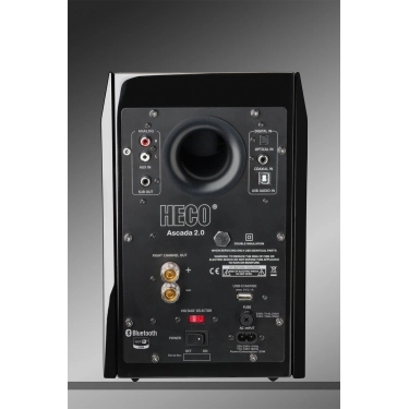 Активна акустична система 2.0 Heco Ascada 2.0 BTX Piano Black