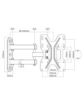 Кронштейн ITECHmount LCD423 Black