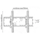 Кронштейн ITECHmount PLB-2B Black Кронштейн ITECHmount PLB-2B Black