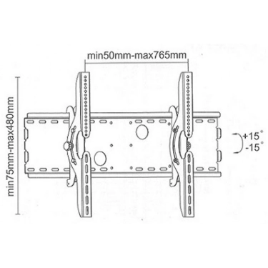 Кронштейн ITECHmount PLB-2B Black