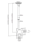 Bracket ITECHmount Celb-52L Black