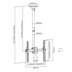 Кронштейн ITECHmount Celb-54S Black Кронштейн ITECHmount Celb-54S Black