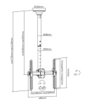 Кронштейн ITECHmount Celb-54S Black