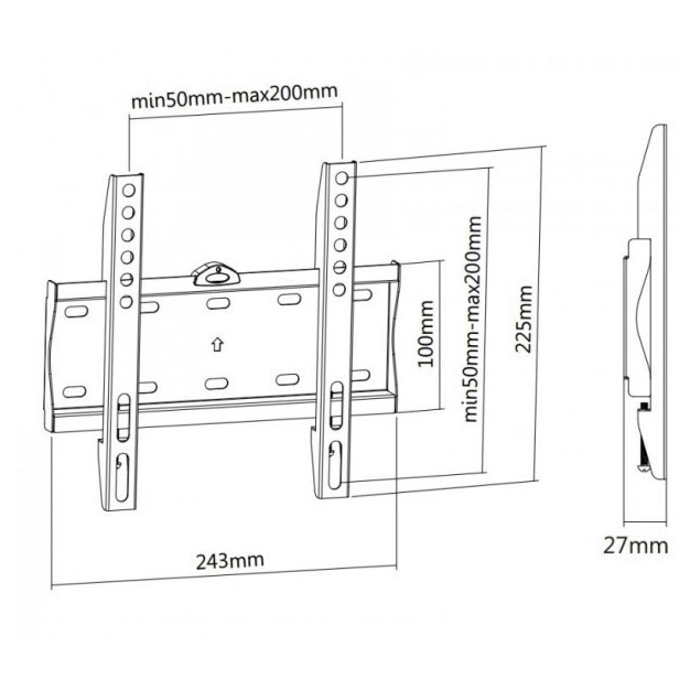 Кронштейн Logan Galaxy1 Black Кронштейн Logan Galaxy1 Black