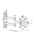 Кронштейн Bratek LDA23-113 Black