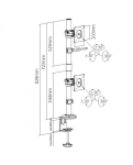 Кронштейн ITECHmount MBS-21F Black