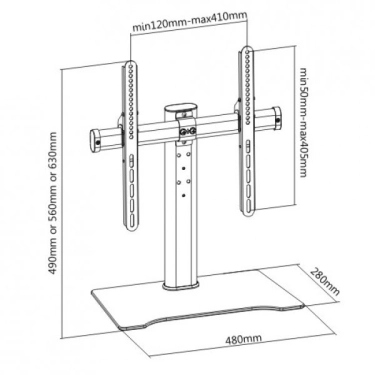 Кронштейн ITECHmount KFG-1 Black