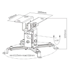 Кронштейн Brateck PRB-2S Silver Кронштейн Brateck PRB-2S Silver
