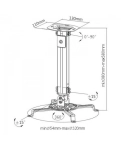 Кронштейн ITECHmount PRB-07 White