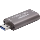 Обладнання відеозахоплення AirBase HD-VC20-60 HDMI TO USB 3.0 Video capture Grey Обладнання відеозахоплення AirBase HD-VC20-60 HDMI TO USB 3.0 Video capture Grey