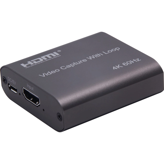 Обладнання відеозахоплення AirBase HD-VC1 Black Обладнання відеозахоплення AirBase HD-VC1 Black