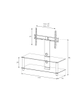 Стійка під телевізор Sonorous NEO 110-B-HBLK
