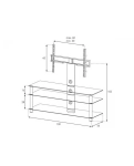 Стійка під телевізор Sonorous NEO 1303-С-SLV