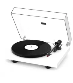 Pro-Ject Debut Carbon EVO 2M-Red Satin White