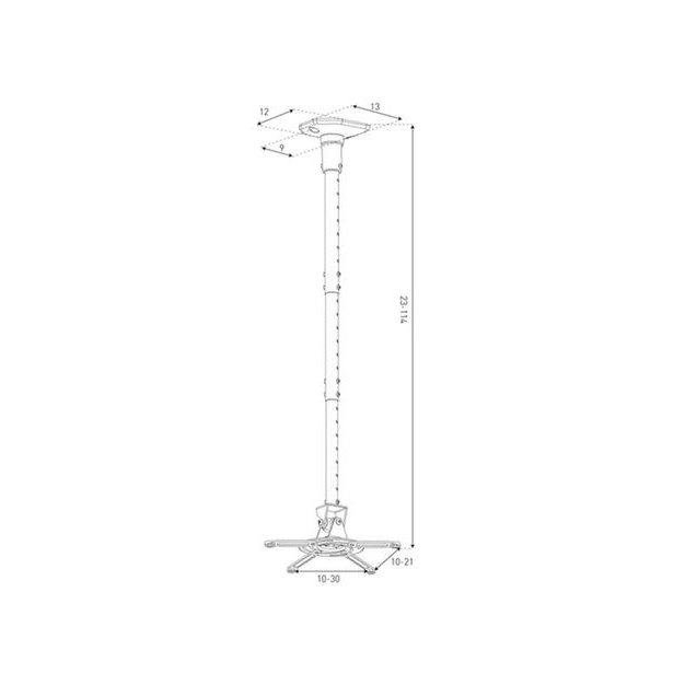 Кріплення для проектора Sonorous SUREFIX 920 WH
