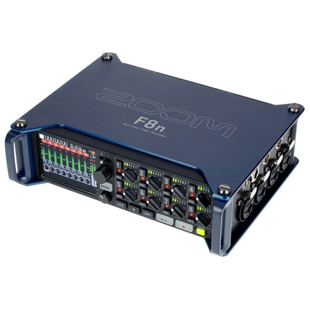 багатоканальний польовий рекордер Zoom F8n Blue багатоканальний польовий рекордер Zoom F8n Blue