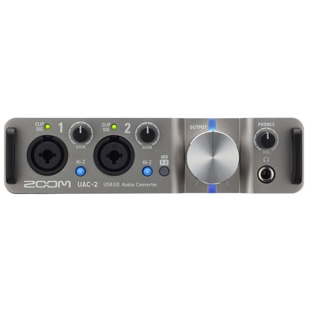 Аудіоінтерфейс Zoom UAC-2 Black Аудіоінтерфейс Zoom UAC-2 Black
